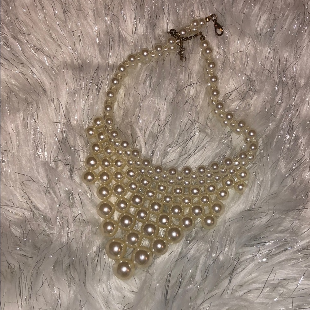 Pearl Statement Necklace